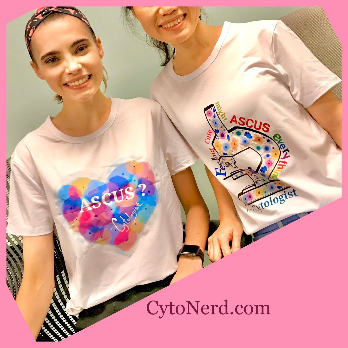 Black with Colorful cancer ❤️ T-Shirts - Squamous cell carcinoma