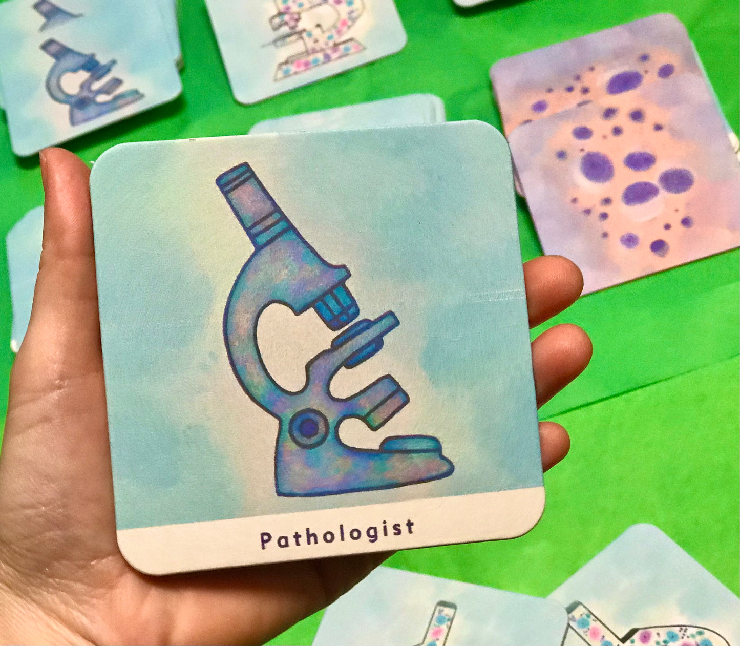 Coasters - Pathologist, Cytologist, and cells coaster set