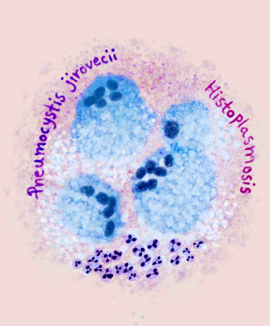 Pneumocystis and histoplasmosis Stickers