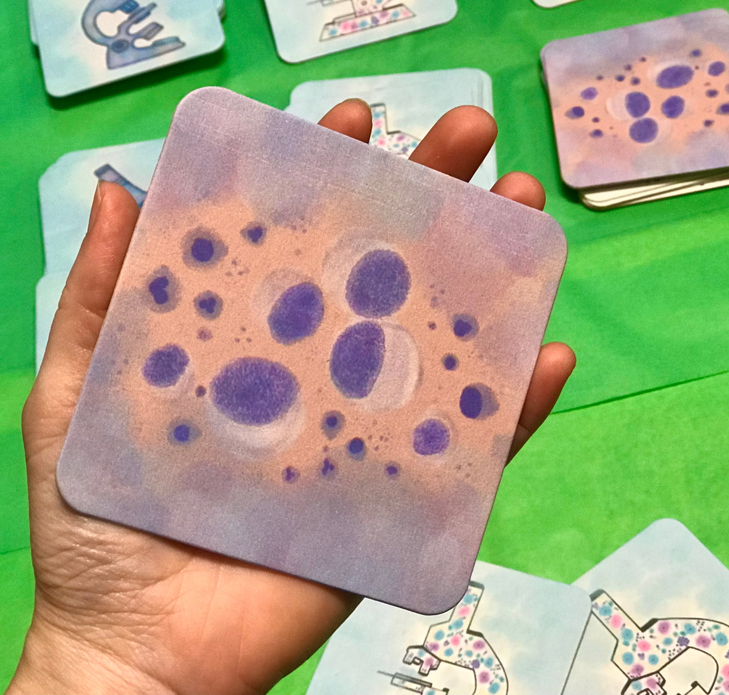 Coasters - Pathologist, Cytologist, and cells coaster set