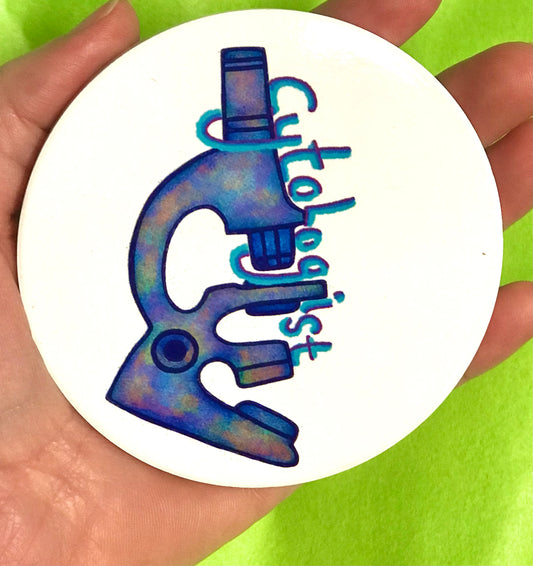 Coasters - Cells or Microscope and can be Personalized