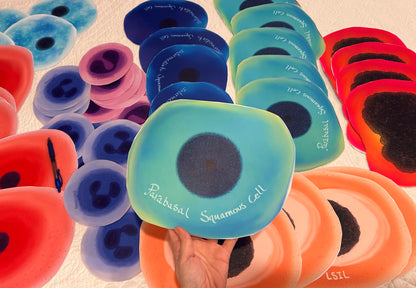 Giant stickers - 10 Large cells wall decoration - wallpaper ~ craft art lab week decorations etc.