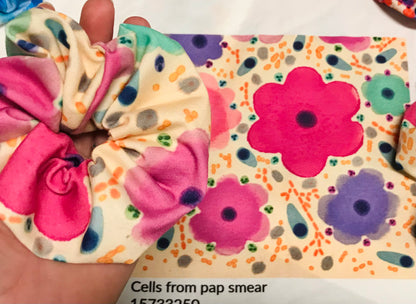 Pap smear cells with STD - hair scrunchies