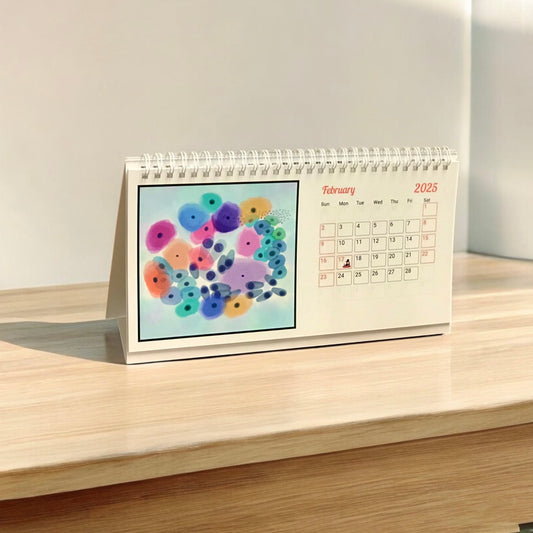 2025 desk Calendar - Cytology art prints