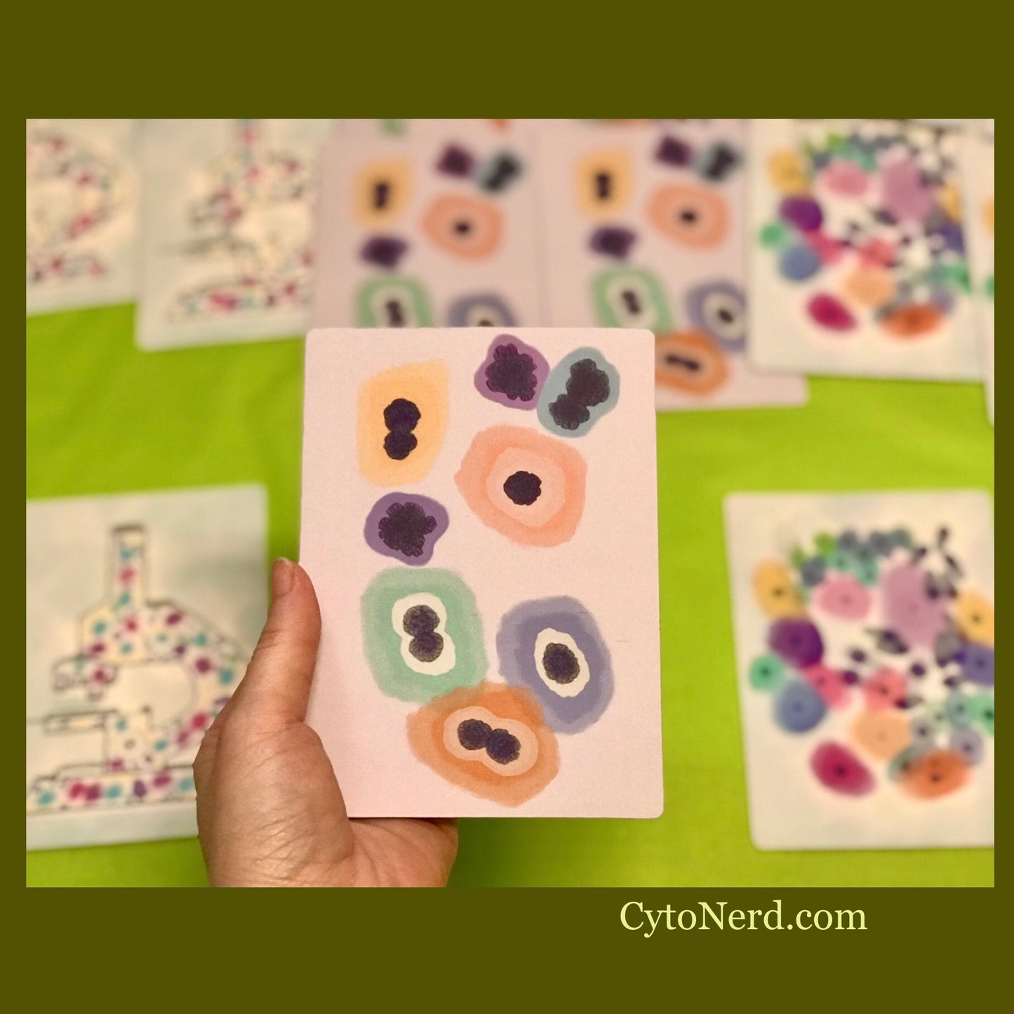 Fridge Magnets - of cells with dysplasia from the cervix
