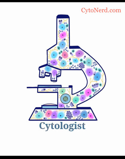 Cytologist microscope 🔬 T-Shirts Cytology and Pathology.  Cytologist Shirt