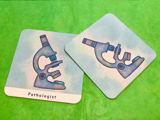 Coasters - Pathologist, Cytologist, and cells coaster set