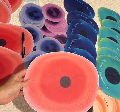 Giant stickers - 10 Large cells wall decoration - wallpaper ~ craft art lab week decorations etc.