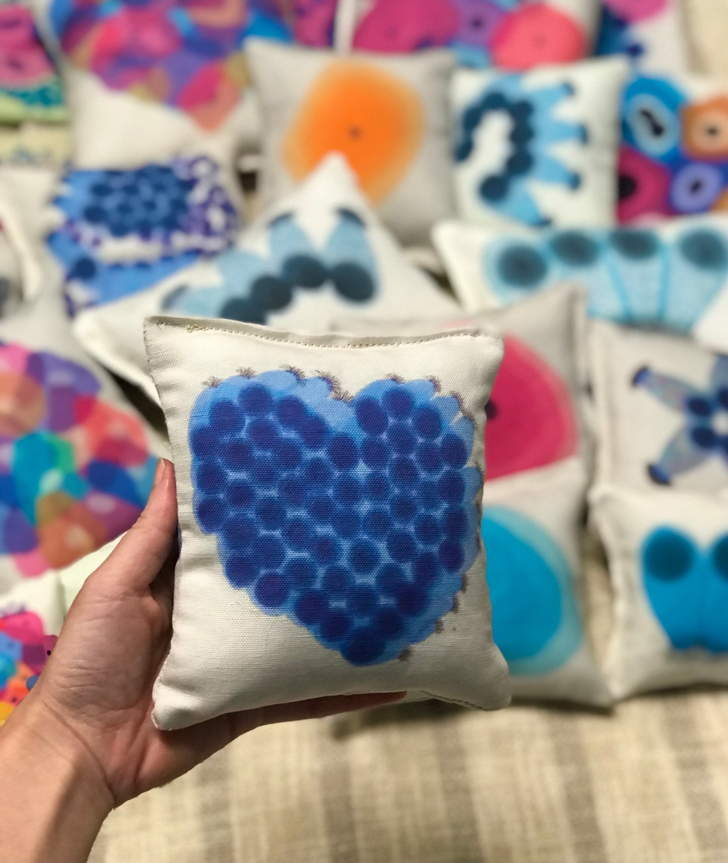 Heart Benign Blue Bronchial cells Plushy