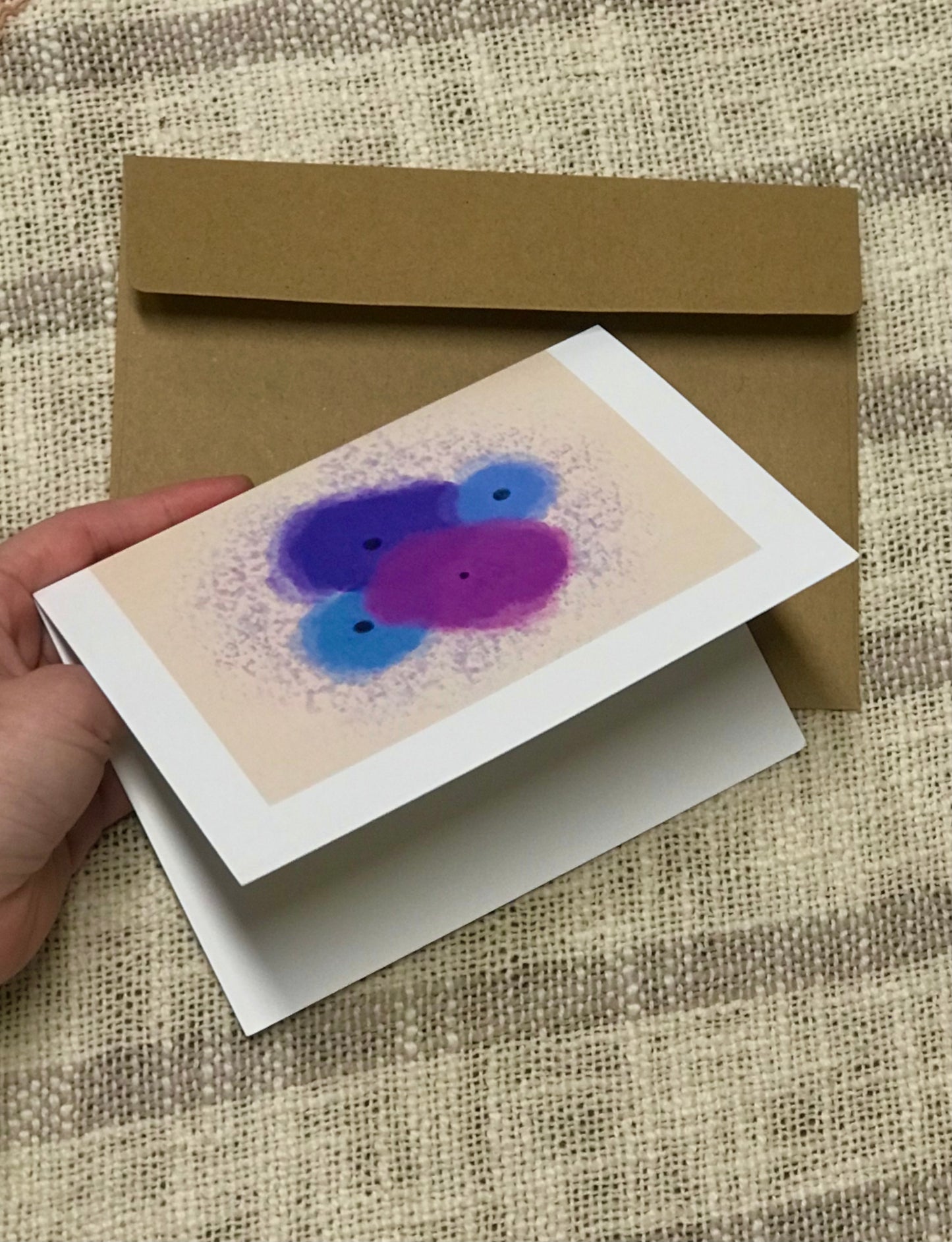 Squamous cells cytology greeting cards