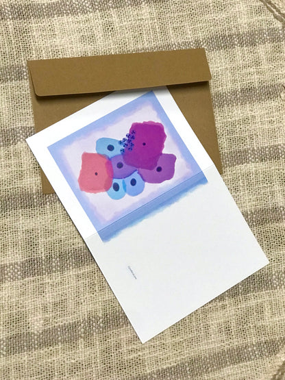 Benign Squamous Cells greeting cards