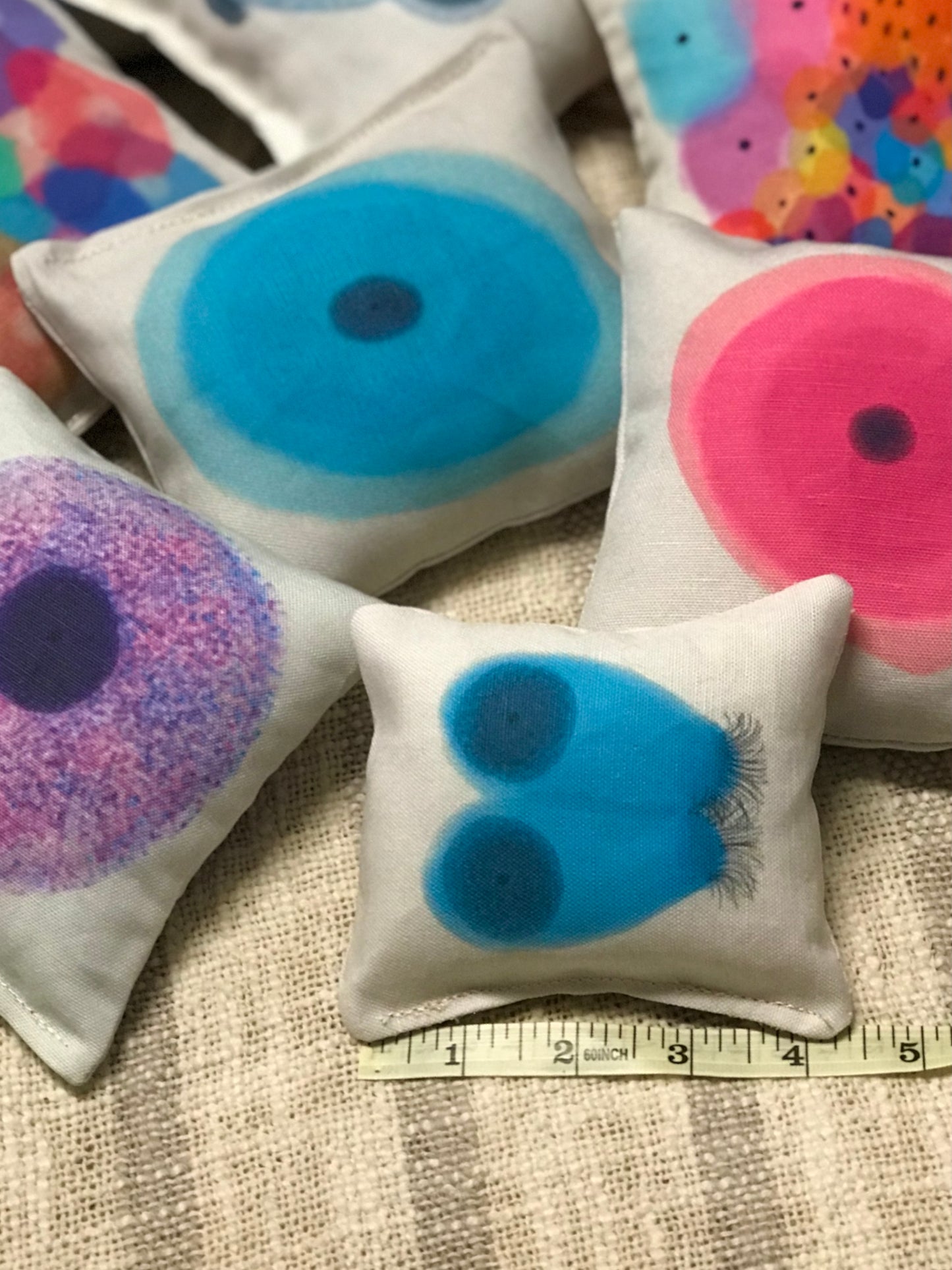 Benign Blue Bronchial cells Plushy