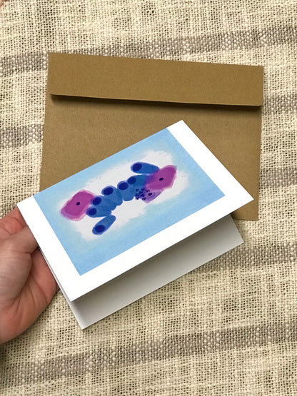 EC Endocervical cytology greeting cards