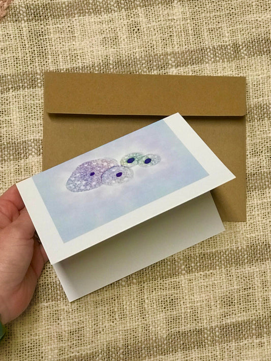 Squamous cells greeting cards