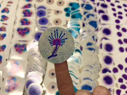 Aspergillus microbes / Fungal Stickers