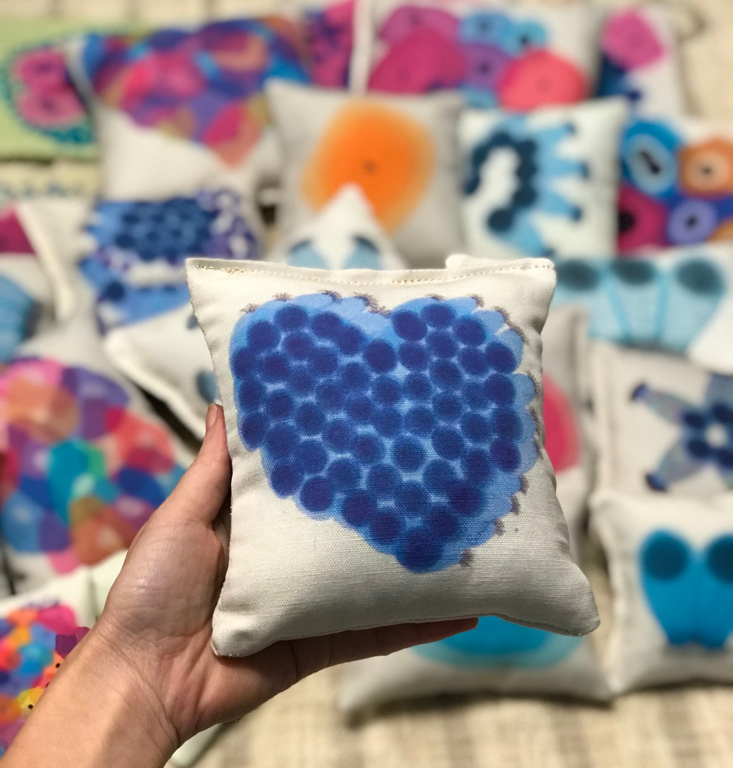 Heart Benign Blue Bronchial cells Plushy